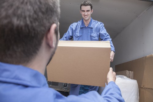 Removal van service for a local move in Swiss Cottage