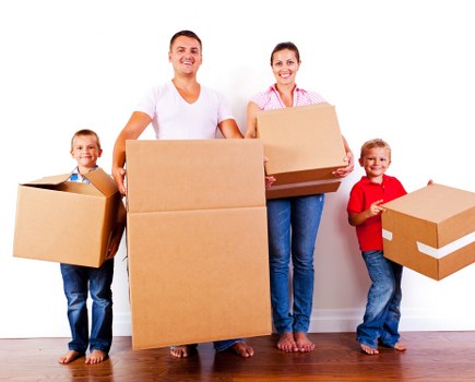 Student removals team helping with boxes and furniture in Swiss Cottage