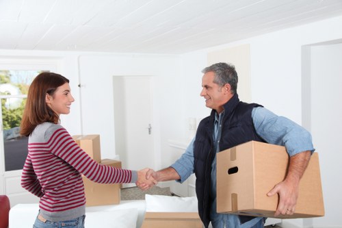 Business relocation transport near Swiss Cottage office premises