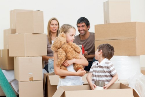 Moving day preparation and delivery service in Swiss Cottage